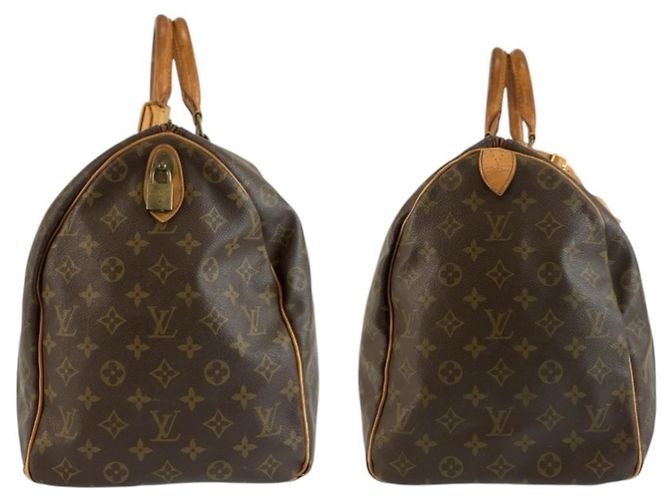 Bolsa Boston Louis Vuitton Monogram Keepall 50 Marrom - vista 9