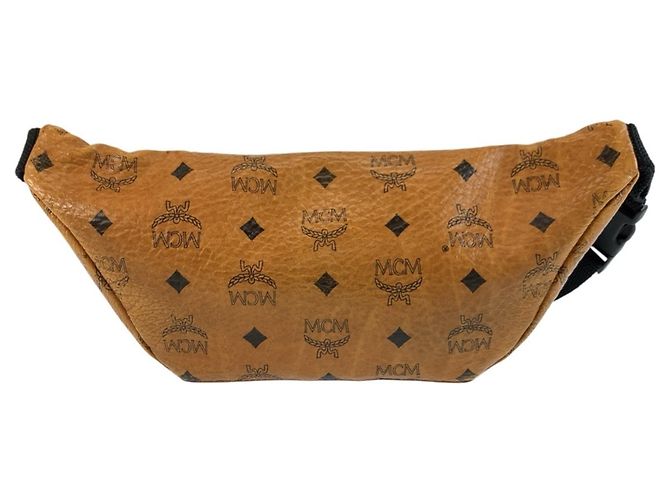 Bolso bandolera MCM Visetos Brown Castaño - vista 2