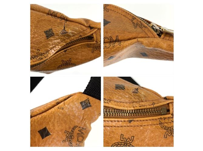 Bolso bandolera MCM Visetos Brown Castaño - vista 5