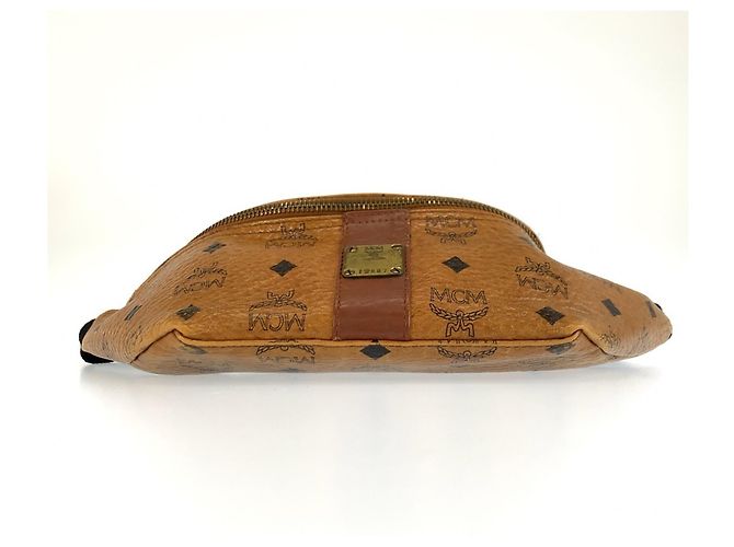 Bolso bandolera MCM Visetos Brown Castaño - vista 9