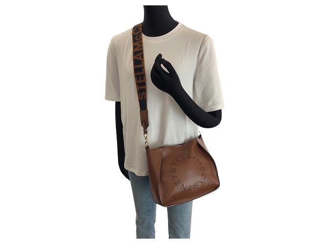 Stella Mc Cartney Borsa a tracolla Stella McCartney marrone - vista 7