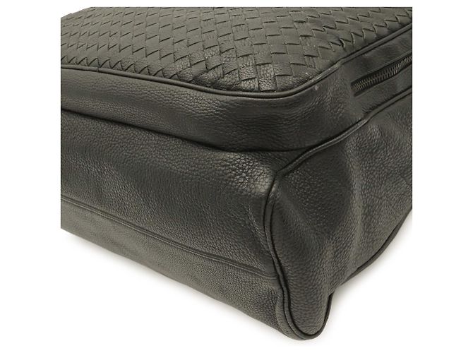 Borsa a mano Bottega Veneta in pelle Intrecciato Nero - vista 4