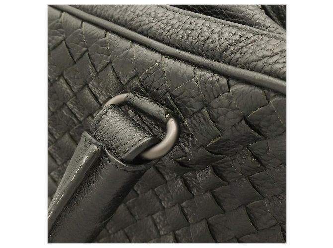 Borsa a mano Bottega Veneta in pelle Intrecciato Nero - vista 6