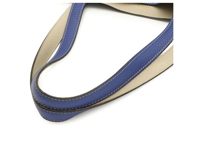 Hermès Borsa Tote HERMES Double Sens 36 Blu - vista 5