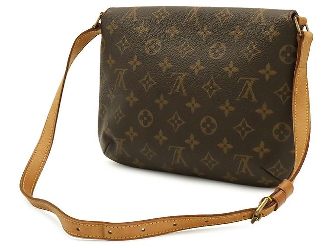 Louis Vuitton Monogram Musette Tango Schultertasche Braun - Ansicht 3