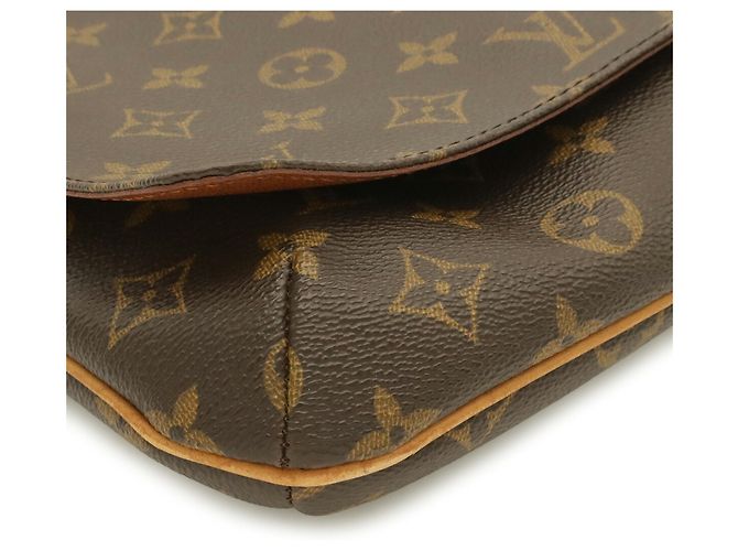 Louis Vuitton Monogram Musette Tango Schultertasche Braun - Ansicht 4