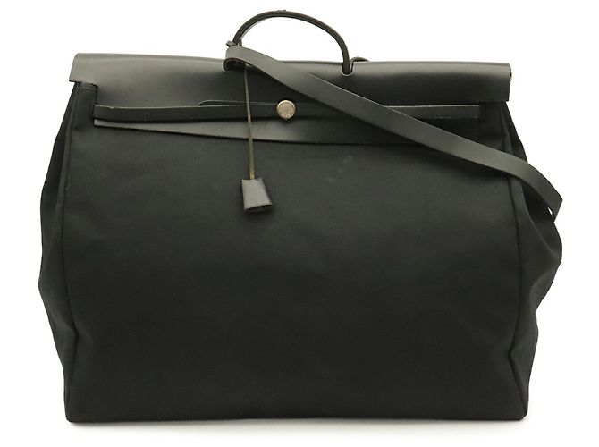 Hermès Bolso Hermes Herbag TGM Negro - vista 2