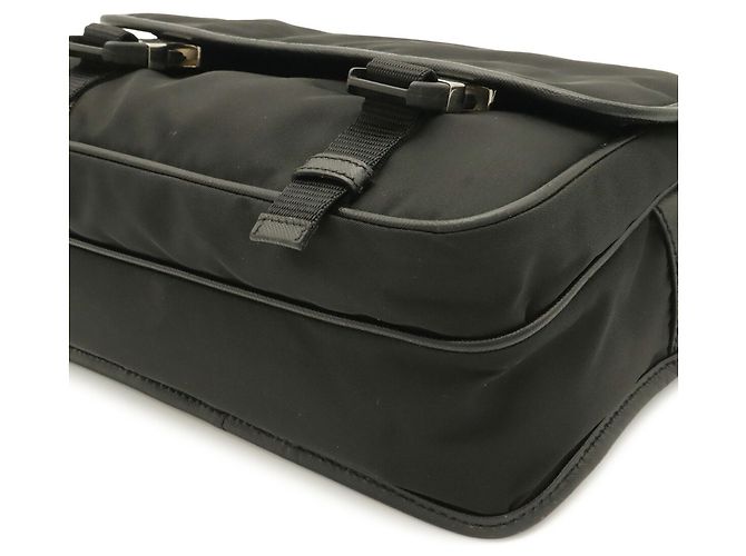 Bolsa de Ombro Prada Preto - vista 4