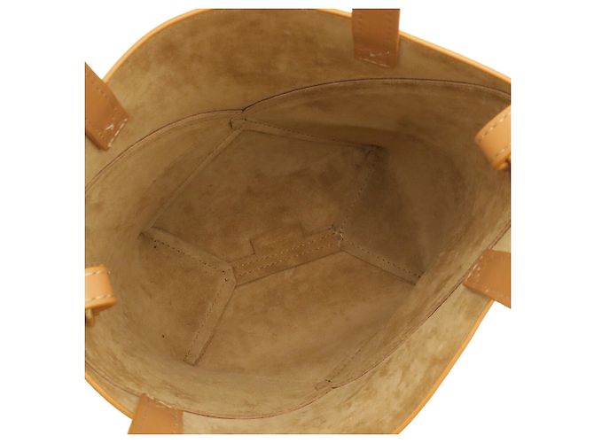 Sac Mini Cabas Puzzle Fold Loewe Camel - vue 8