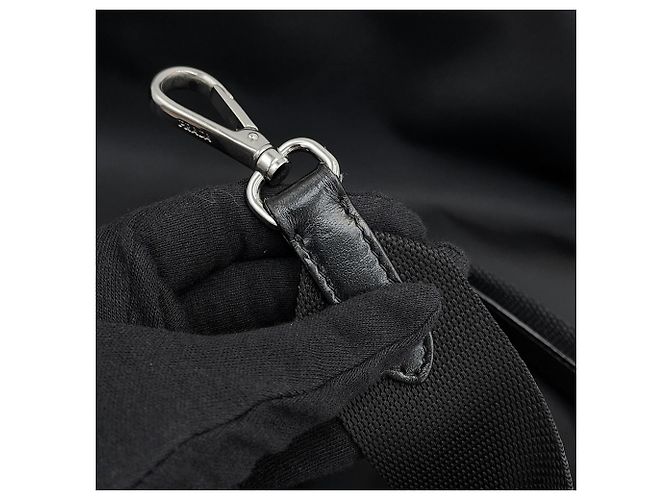 Bolso Prada Re-Nylon Triangle Negro - vista 14