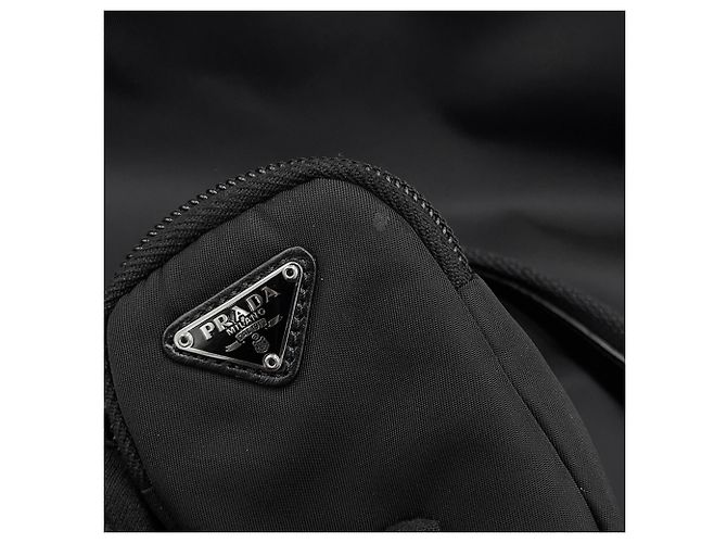 Bolso Prada Re-Nylon Triangle Negro - vista 16