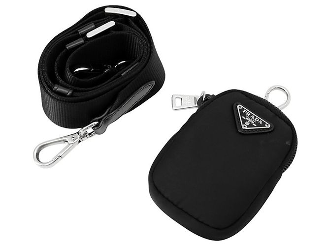 Bolso Prada Re-Nylon Triangle Negro - vista 19