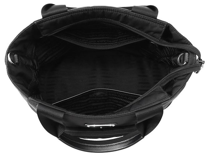Bolso Prada Re-Nylon Triangle Negro - vista 6