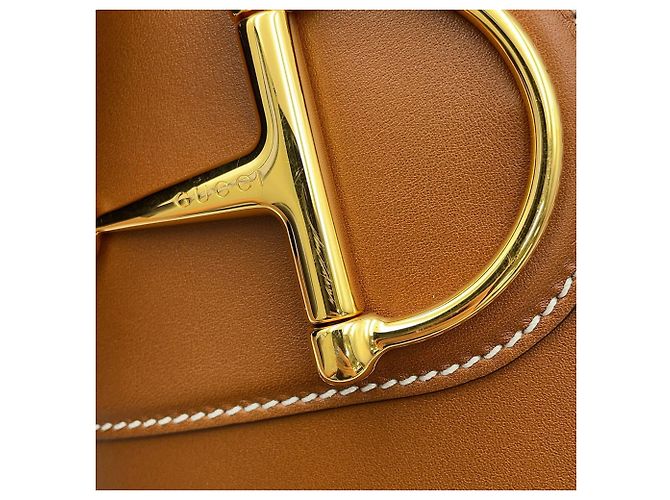 Borsa a secchiello piccola in pelle Gucci Horsebit Marrone - vista 14