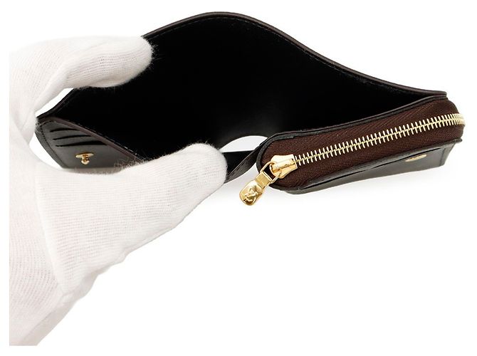Carteira Bi-fold Louis Vuitton Monogram Reverse Preto Monograma - vista 5