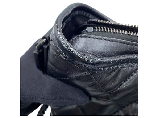 Bolso Hobo Chanel Gabrielle Small Negro - vista 14