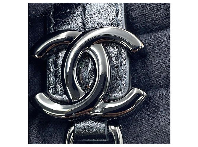 Bolso Hobo Chanel Gabrielle Small Negro - vista 15