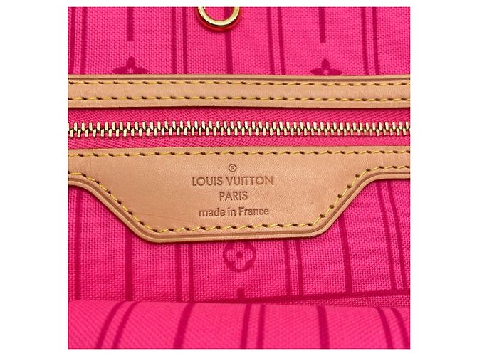 Louis Vuitton Monogram Rose Tote Bag Pink Monogramm - Ansicht 17