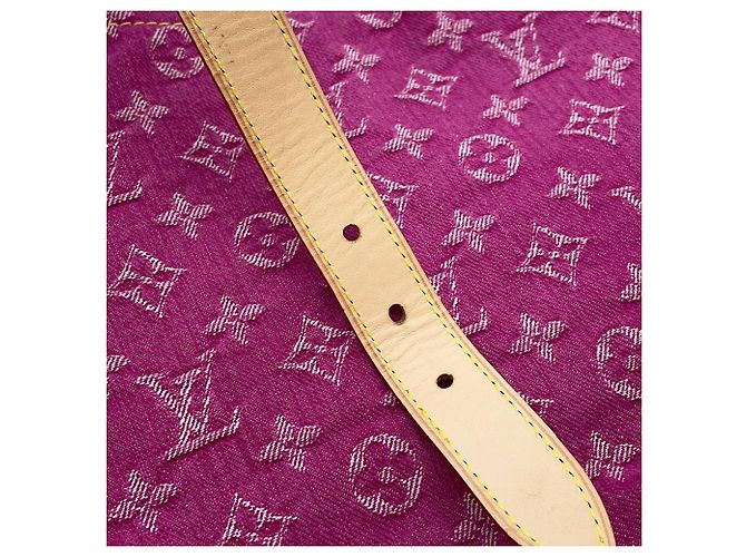 Louis Vuitton Monogram Denim Baggy PM Schultertasche Fuschia - Ansicht 14