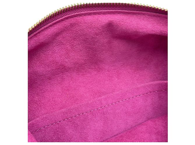 Louis Vuitton Monogram Denim Baggy PM Schultertasche Fuschia - Ansicht 9