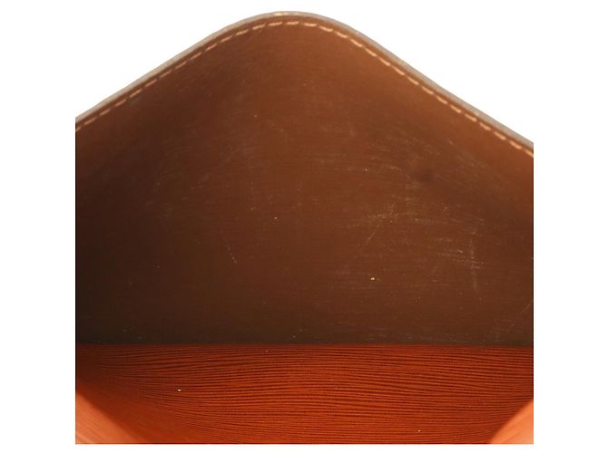 Sac à épaule Louis Vuitton Epi Saint Cloud Marron Blanc - vue 10