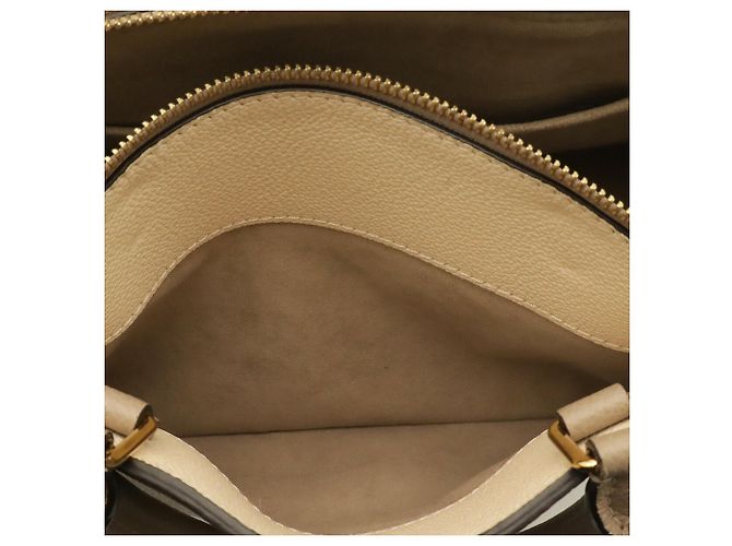 Bolso Louis Vuitton Monogram Empreinte Petit Palais PM Beige Monograma - vista 10