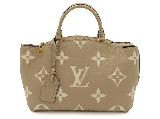 Bolso Louis Vuitton Monogram Empreinte Petit Palais PM Beige Monograma - vista 2