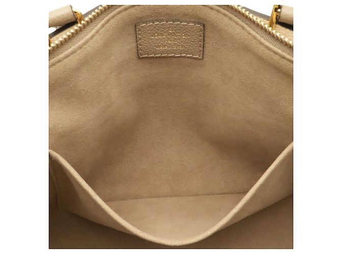 Bolso Louis Vuitton Monogram Empreinte Petit Palais PM Beige Monograma - vista 8