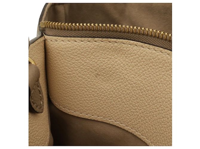 Bolso Louis Vuitton Monogram Empreinte Petit Palais PM Beige Monograma - vista 9