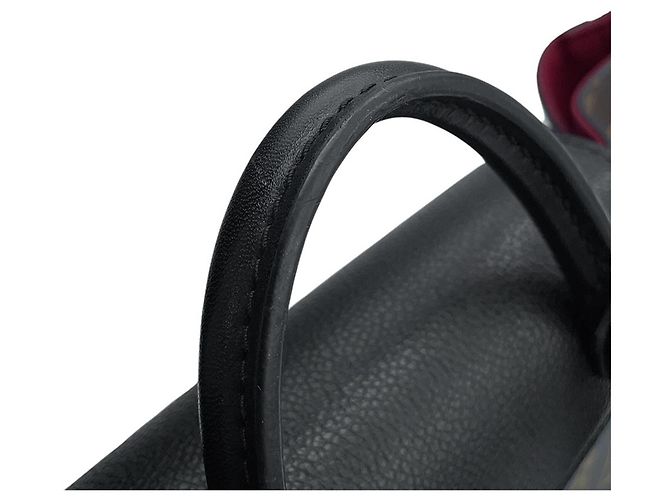 Louis Vuitton Monogram Montsouris NM PM Rucksack Schwarz Bordeaux Monogramm - Ansicht 13