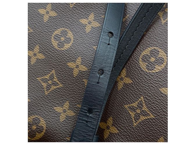 Louis Vuitton Monogram Montsouris NM PM Rucksack Schwarz Bordeaux Monogramm - Ansicht 14
