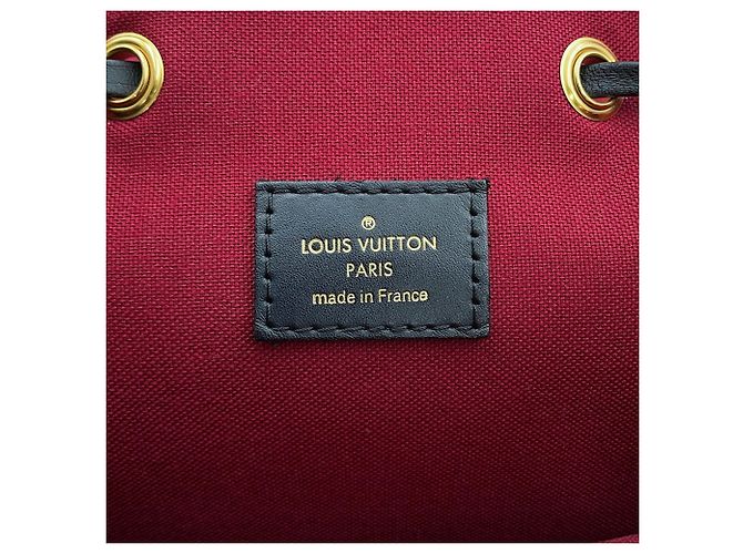 Louis Vuitton Monogram Montsouris NM PM Rucksack Schwarz Bordeaux Monogramm - Ansicht 17