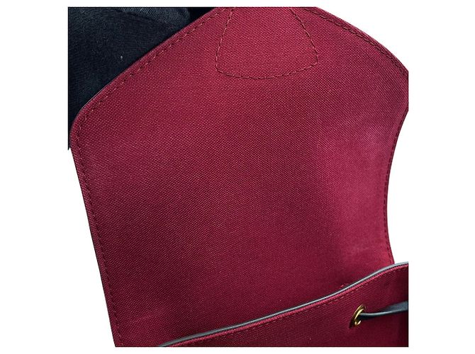 Louis Vuitton Monogram Montsouris NM PM Rucksack Schwarz Bordeaux Monogramm - Ansicht 6