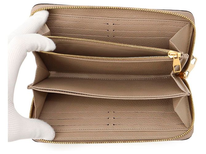 Louis Vuitton Monogram Empreinte Zippy Wallet Multiple colors Grey - view 4