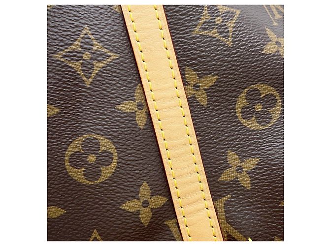 Bolso de hombro Louis Vuitton Monogram Carryall NM MM M46197 Burdeos Monograma - vista 12