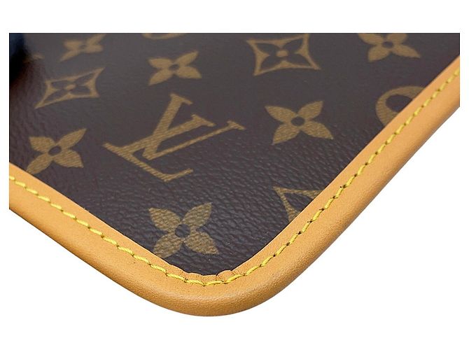 Bolso de hombro Louis Vuitton Monogram Carryall NM MM M46197 Burdeos Monograma - vista 16