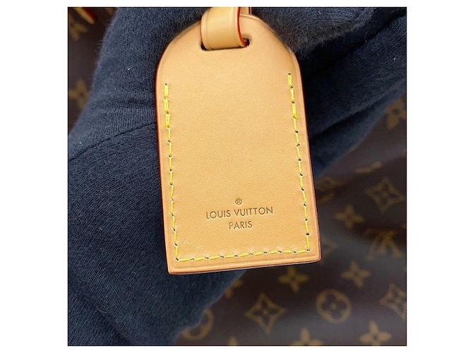 Bolso de hombro Louis Vuitton Monogram Carryall NM MM M46197 Burdeos Monograma - vista 17