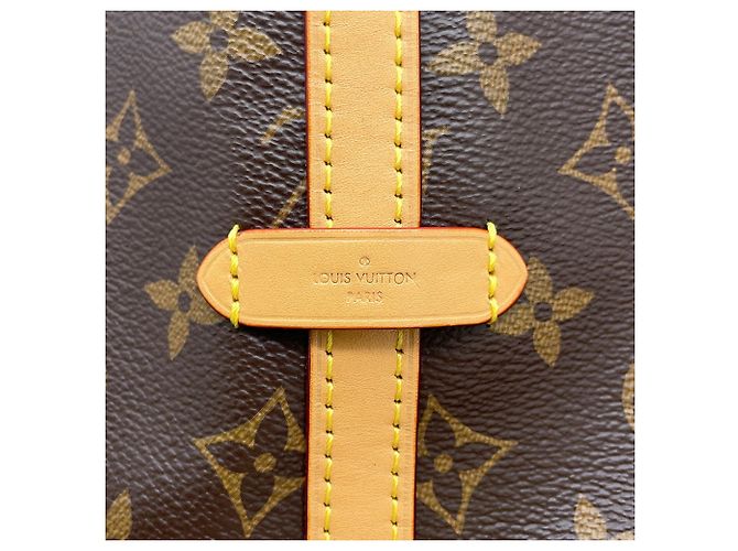 Bolso de hombro Louis Vuitton Monogram Carryall NM MM M46197 Burdeos Monograma - vista 18