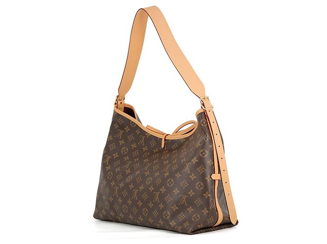 Bolso de hombro Louis Vuitton Monogram Carryall NM MM M46197 Burdeos Monograma - vista 2