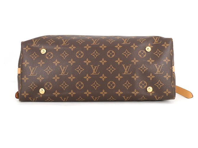 Bolso de hombro Louis Vuitton Monogram Carryall NM MM M46197 Burdeos Monograma - vista 3