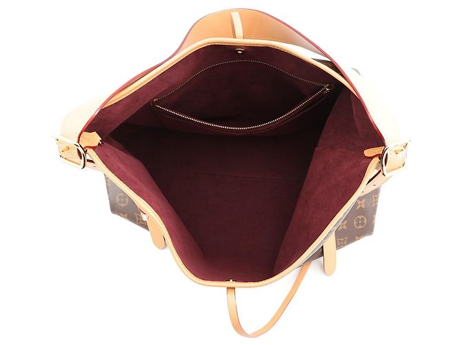 Bolso de hombro Louis Vuitton Monogram Carryall NM MM M46197 Burdeos Monograma - vista 5