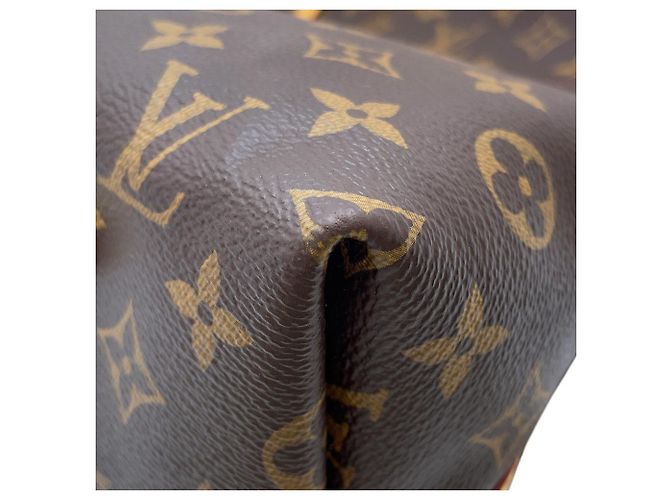 Bolso de hombro Louis Vuitton Monogram Carryall NM MM M46197 Burdeos Monograma - vista 9