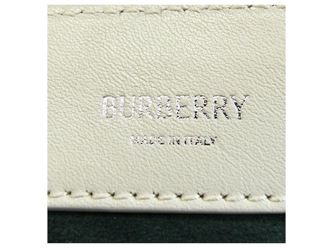 Borsa a tracolla Burberry Medium in pelle avorio Crudo - vista 4