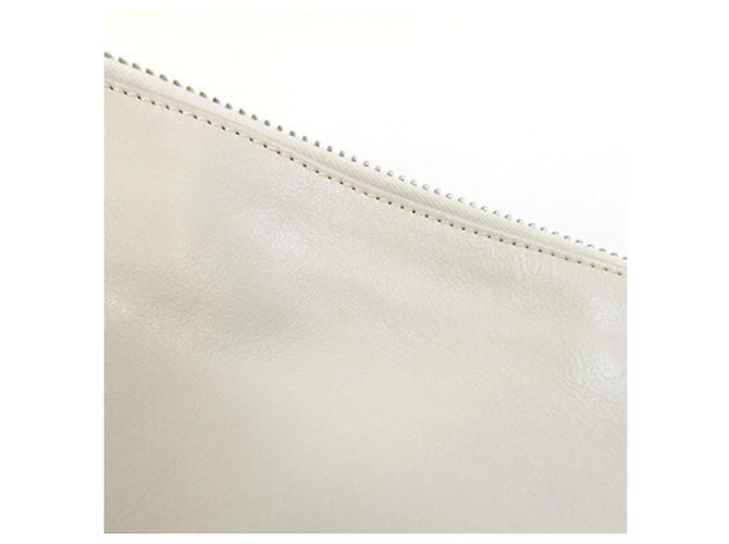 Borsa a tracolla Burberry Medium in pelle avorio Crudo - vista 7
