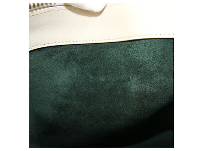 Borsa a tracolla Burberry Medium in pelle avorio Crudo - vista 8