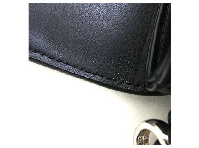 Borsetta a tracolla Tod's T-Timeless in pelle nera Nero - vista 8