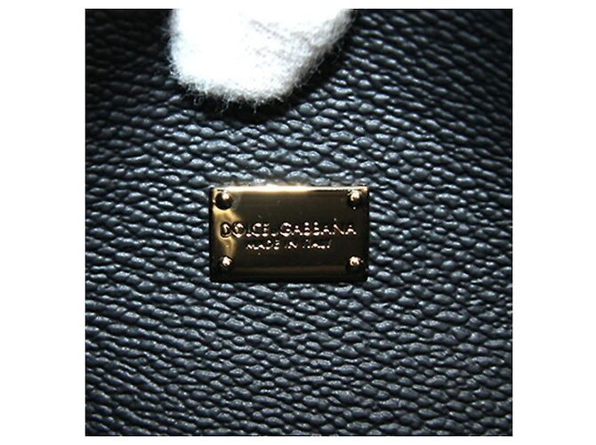 Borsa in pelle nera Dolce & Gabbana Nero - vista 3