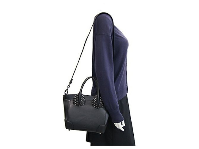 Borsa a mano Christian Louboutin Eloise Small Nero - vista 9