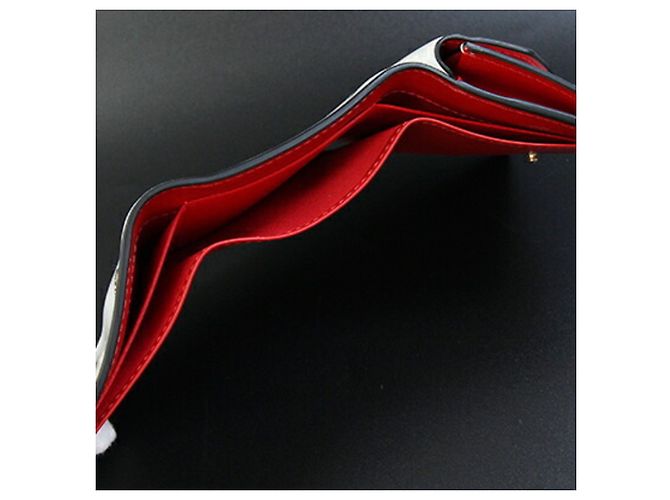 Cartera Tri-Fold Christian Louboutin Blanco Roja - vista 3