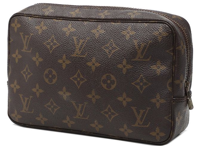 Louis Vuitton Brown Monogram Trousse Toilette 23 Marrone - vista 2